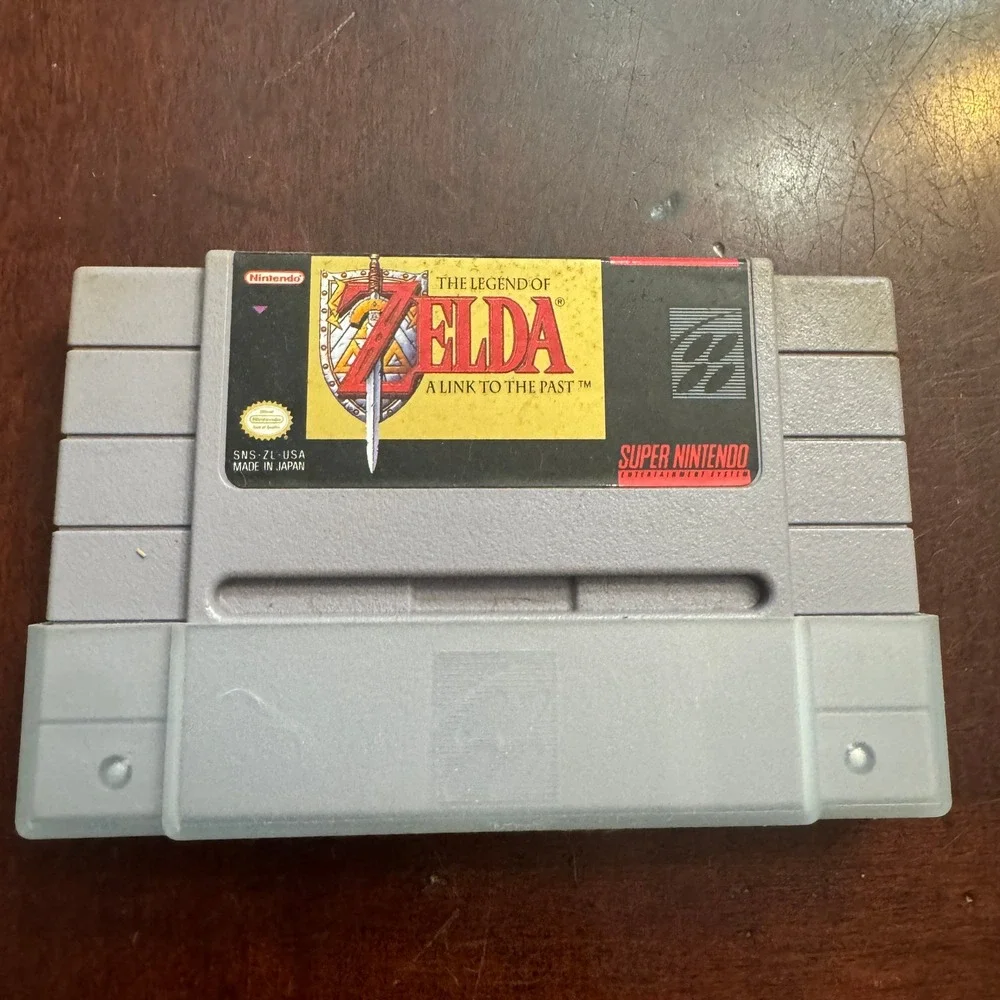 Vintage 1992 Legend of Zelda A Link to the Past SNES Map Overworld Dungeon Lore